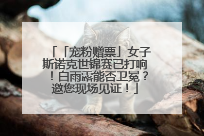 「宠粉赠票」女子斯诺克世锦赛已打响！白雨露能否卫冕？邀您现场见证！