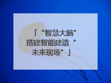 “智慧大脑”搭建智能建造“未来现场”
