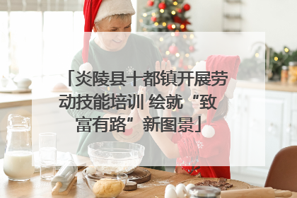 炎陵县十都镇开展劳动技能培训 绘就“致富有路”新图景