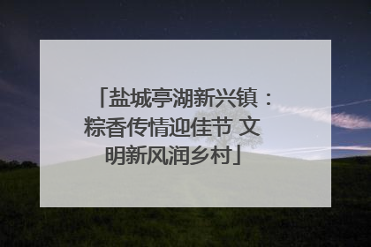 盐城亭湖新兴镇：粽香传情迎佳节 文明新风润乡村