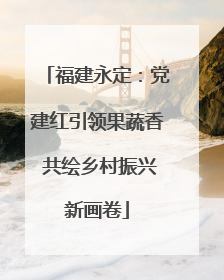 福建永定：党建红引领果蔬香 共绘乡村振兴新画卷
