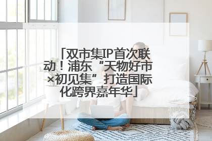 双市集IP首次联动！浦东“天物好市×初见集”打造国际化跨界嘉年华