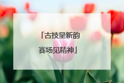 古技呈新韵 赛场见精神