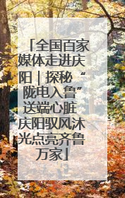 全国百家媒体走进庆阳｜探秘“陇电入鲁”送端心脏 庆阳驭风沐光点亮齐鲁万家