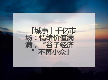 城事︱千亿市场：情绪价值满满，“谷子经济”不再小众