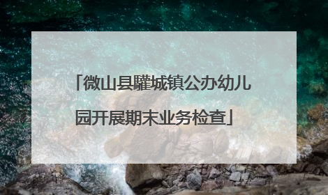 微山县驩城镇公办幼儿园开展期末业务检查