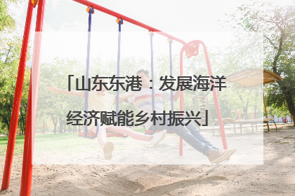 山东东港：发展海洋经济赋能乡村振兴