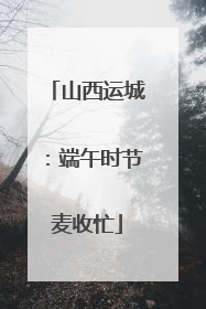 山西运城：端午时节麦收忙