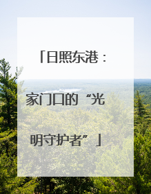 日照东港：家门口的“光明守护者”