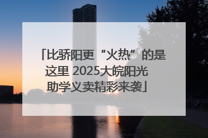 比骄阳更“火热”的是这里 2025大皖阳光助学义卖精彩来袭