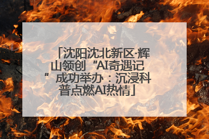 沈阳沈北新区·辉山领创“AI奇遇记”成功举办：沉浸科普点燃AI热情