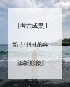 考古成果上新！中国龙再添新形象