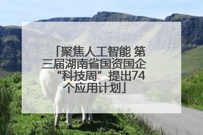聚焦人工智能 第三届湖南省国资国企“科技周”提出74个应用计划