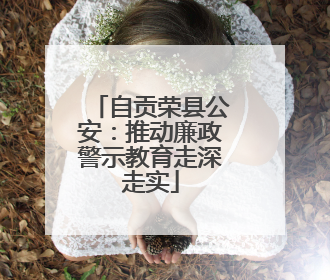 自贡荣县公安：推动廉政警示教育走深走实