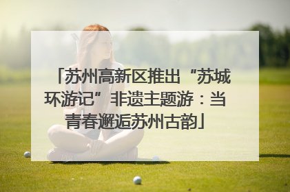 苏州高新区推出“苏城环游记”非遗主题游：当青春邂逅苏州古韵