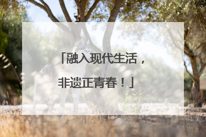 融入现代生活，非遗正青春！