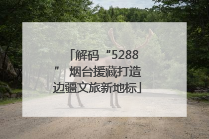 解码“5288” 烟台援藏打造边疆文旅新地标