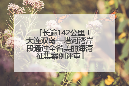 长逾142公里！大连双岛—塔河湾岸段通过全省美丽海湾征集案例评审