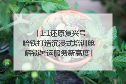 1:1还原复兴号 哈铁打造沉浸式培训舱解锁暑运服务新高度