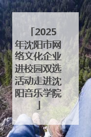 2025年沈阳市网络文化企业进校园双选活动走进沈阳音乐学院
